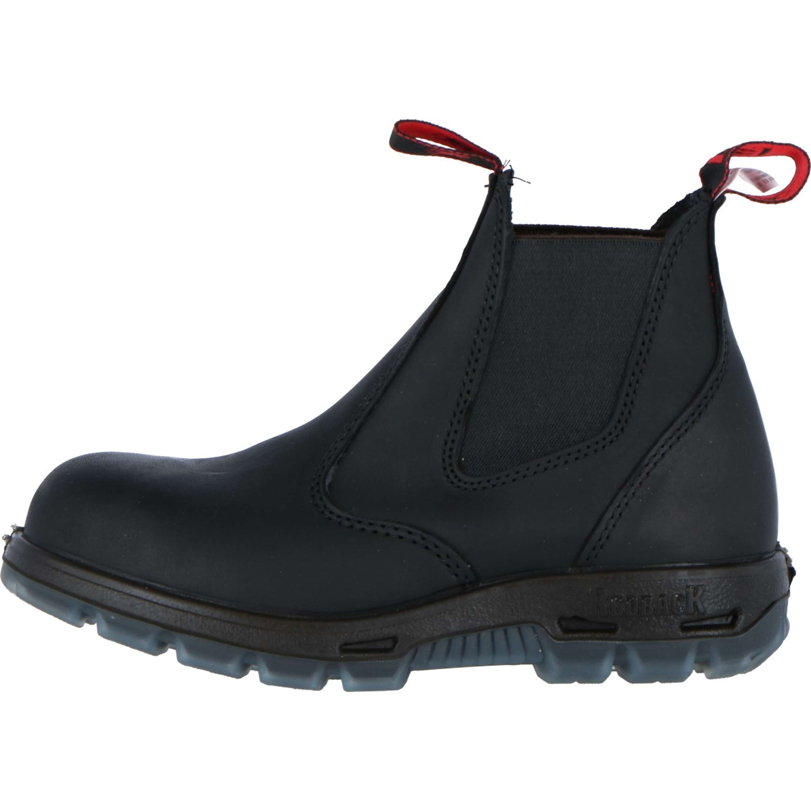 Redback Botines USBBK Puntera de Acero Negro