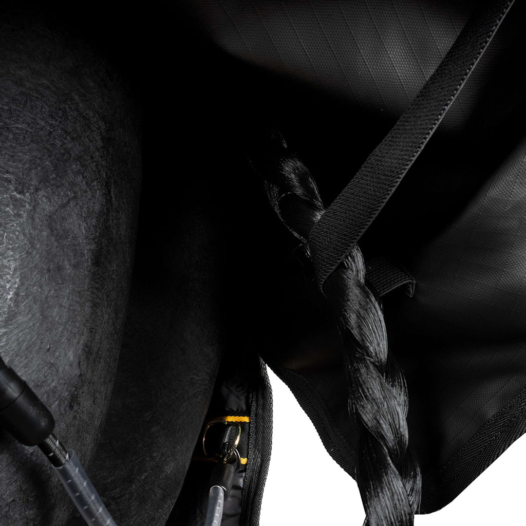 Bucas Irish Turnout Big Neck 50g Negro/Oro
