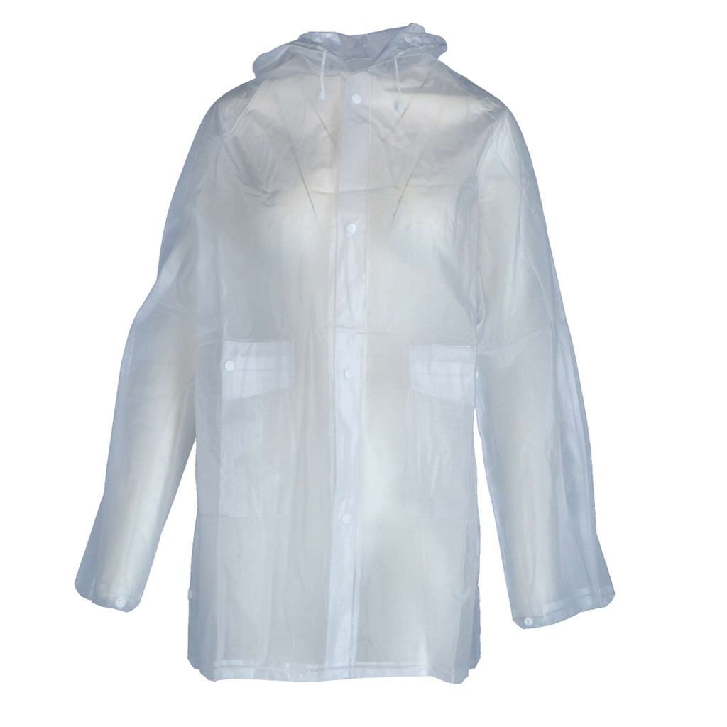 HKM Abrigo de lluvia Transparant