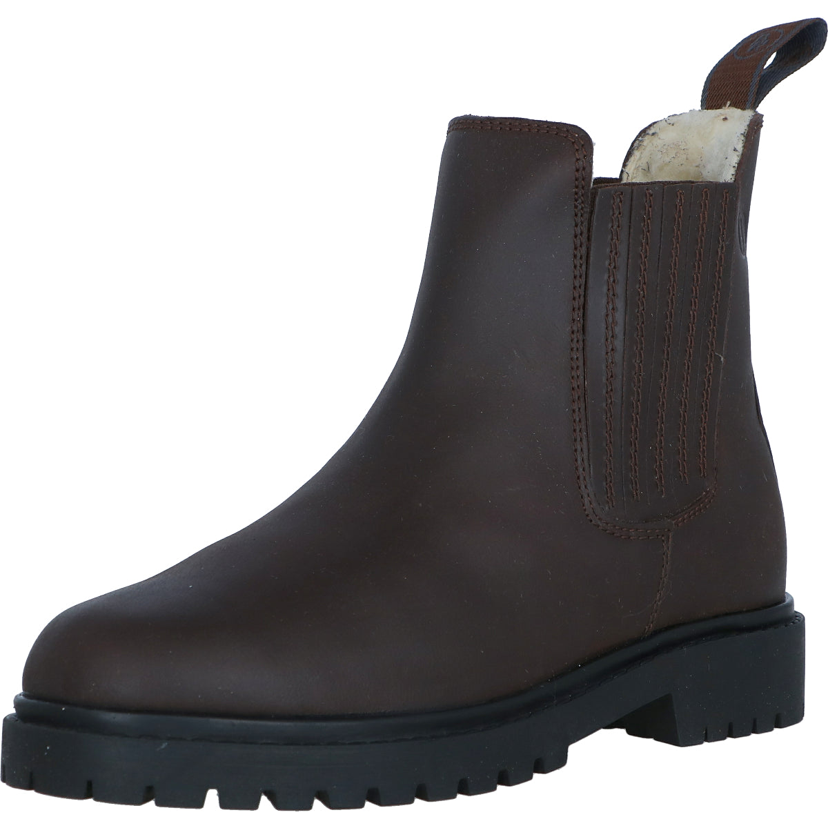 BR Botines Jodhpurs Alaska II Nobuck con Suela de Goma Invierno Marron