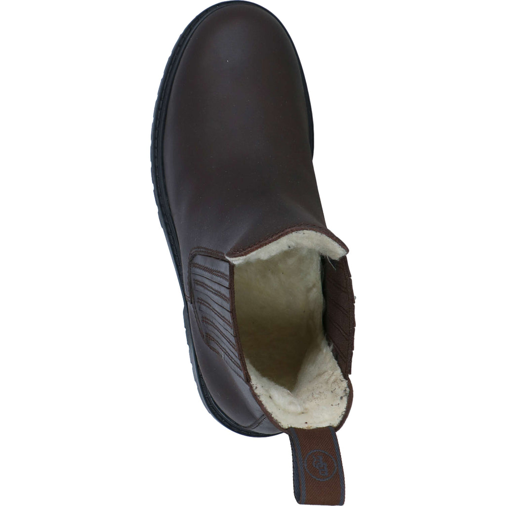 BR Botines Jodhpurs Alaska II Nobuck con Suela de Goma Invierno Marron