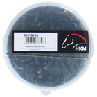 HKM Bandas elásticas para trenzar Negro