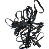 HKM Bandas elásticas para trenzar Negro