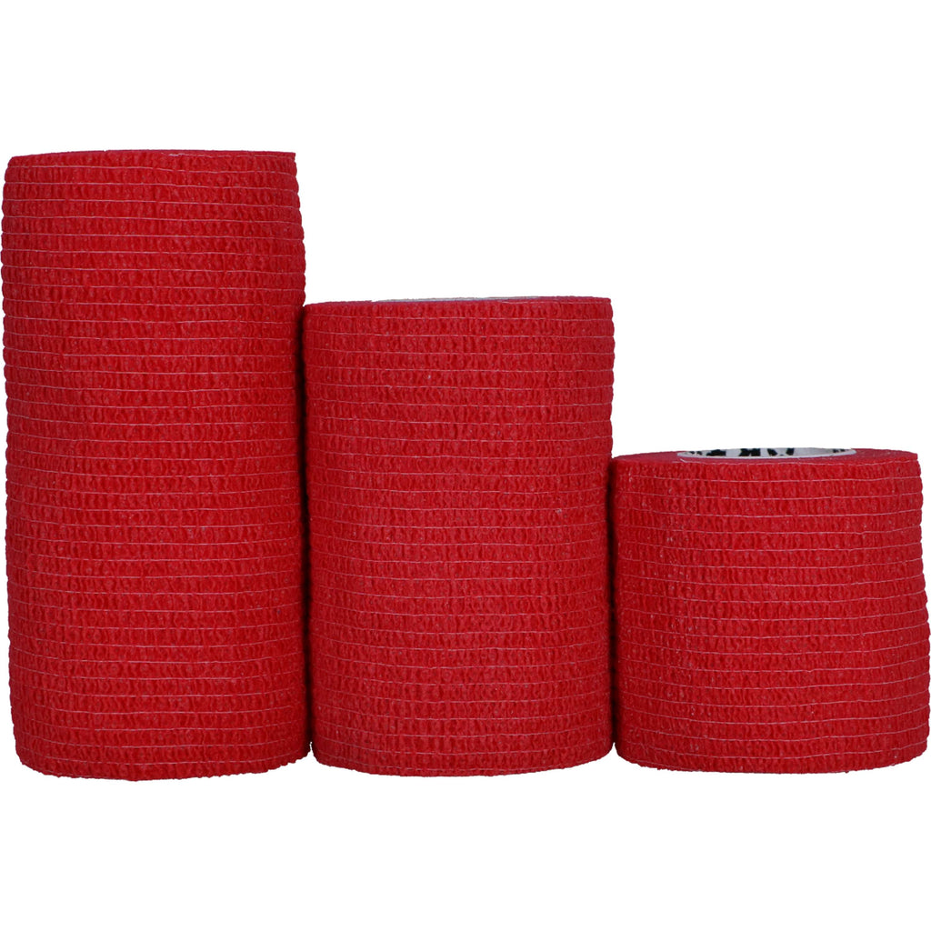 Kerbl Vendaje Adherente Primeros Auxilios 10cm Rojo