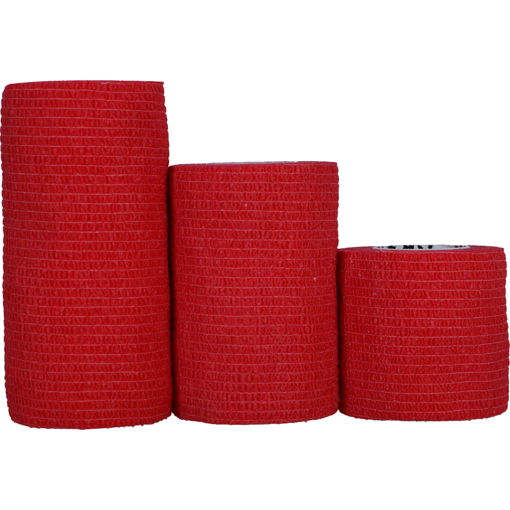 Kerbl Vendaje Adherente Primeros Auxilios 10cm Rojo
