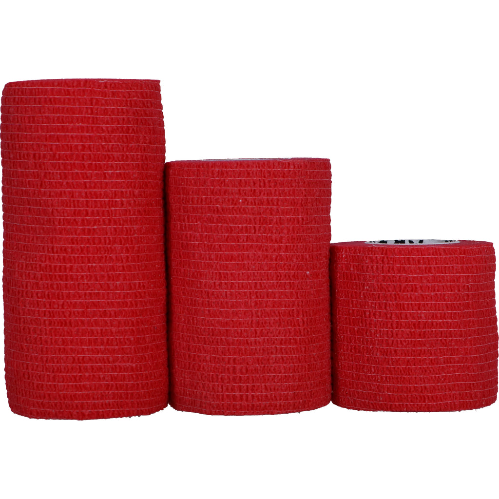 Kerbl Vendaje Adherente Primeros Auxilios 10cm Rojo
