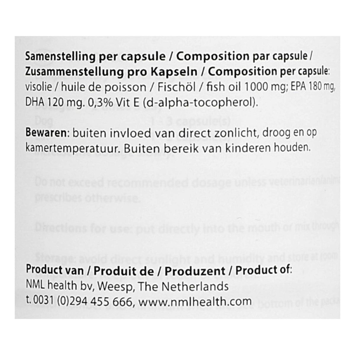 PUUR Omega-3 Hond/Kat Perro