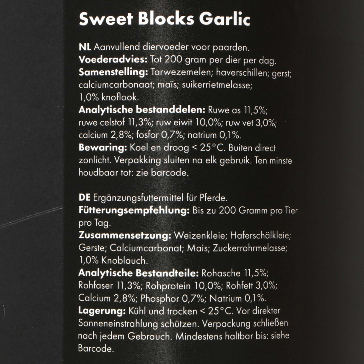 Excellent Sweet Garlic Blocks Ajo