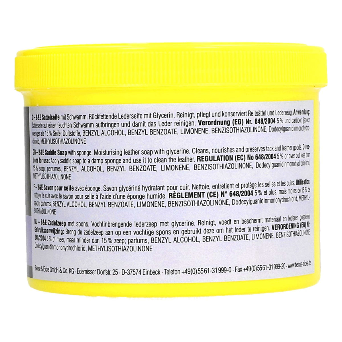 Bense & Eicke Jabón para Silla de Montar Pasta