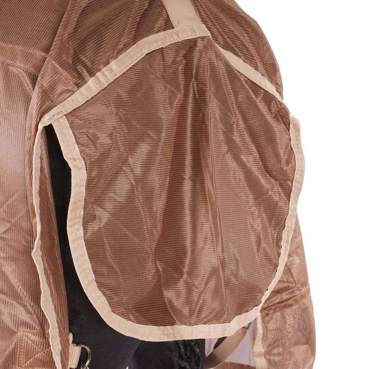 Premiere Manta Antimoscas Malla de Poliéster con Cuello Taupe