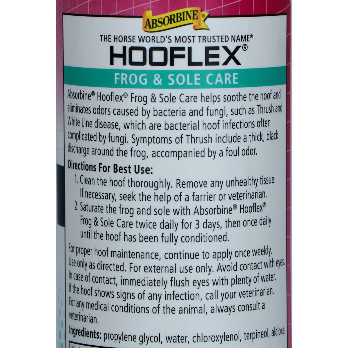 Absorbine Loción para Cascos Hooflex Frog&Sole Care