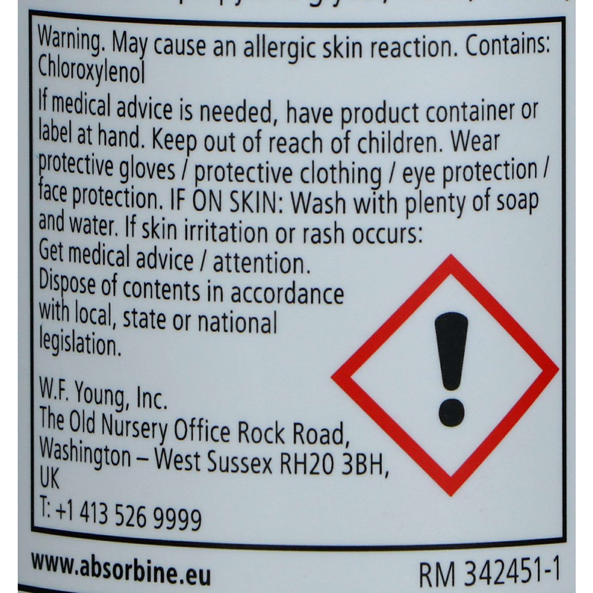 Absorbine Loción para Cascos Hooflex Frog&Sole Care