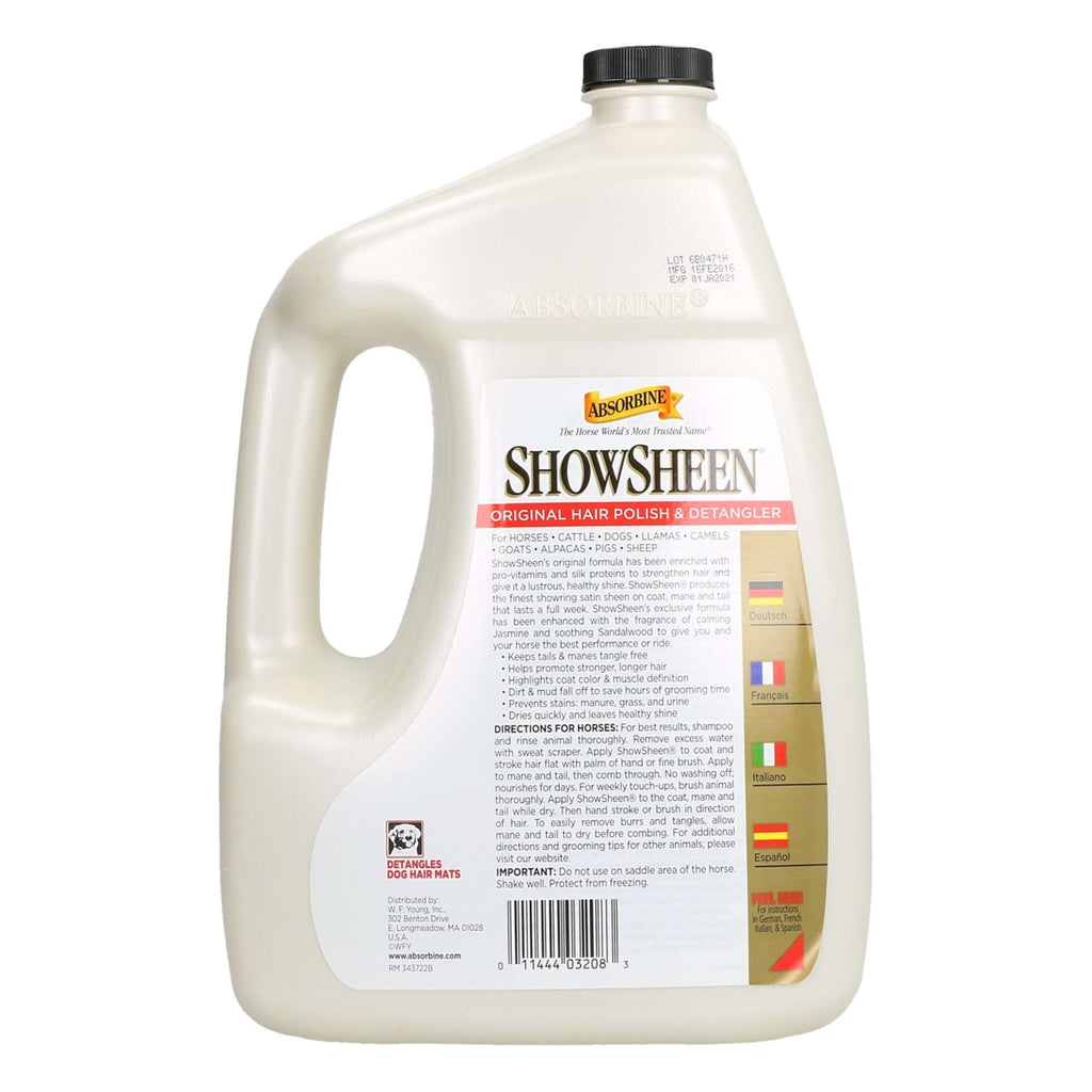 Absorbine Desenredante Showsheen Finishing Mist