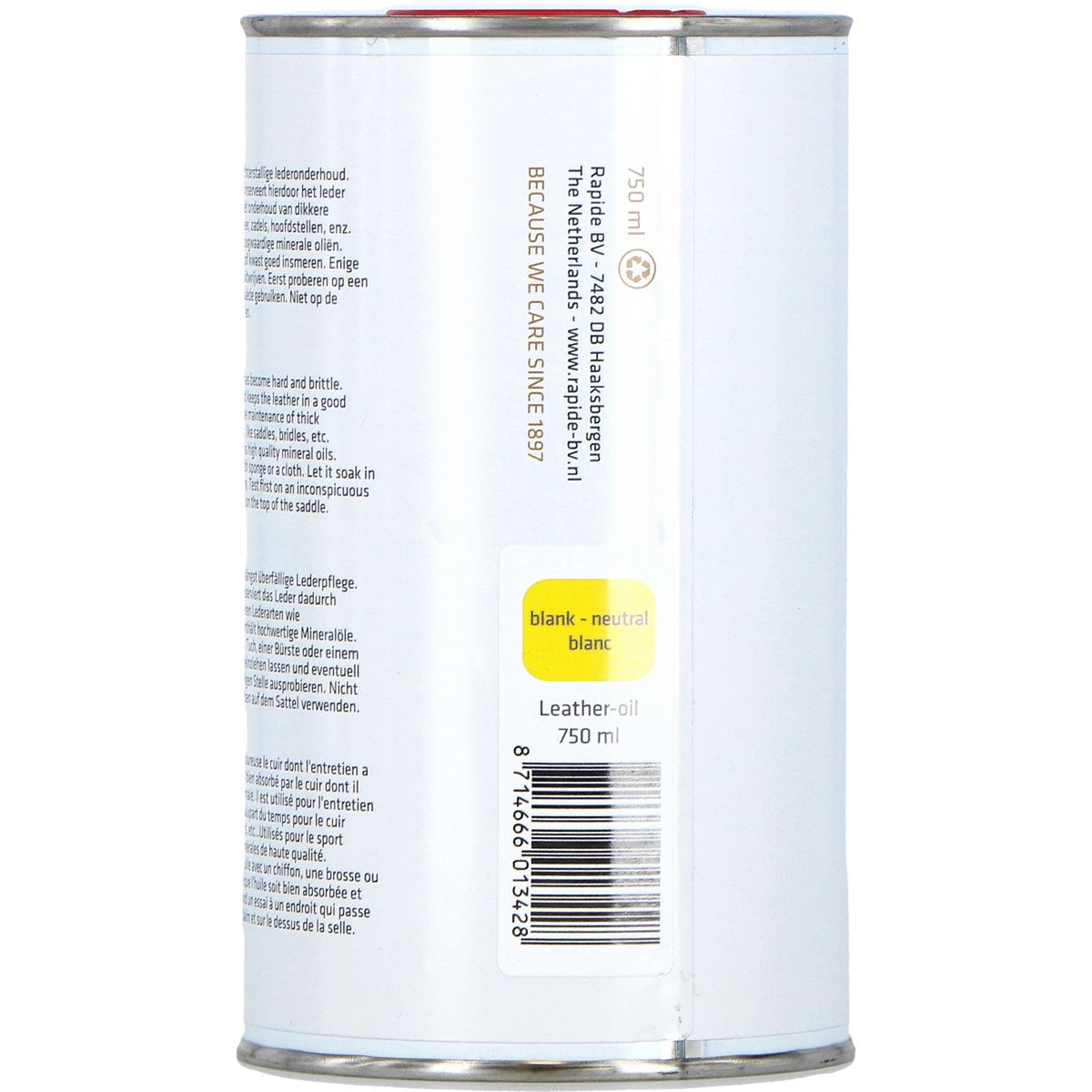 Rapide Aceite para Cuero Blanco