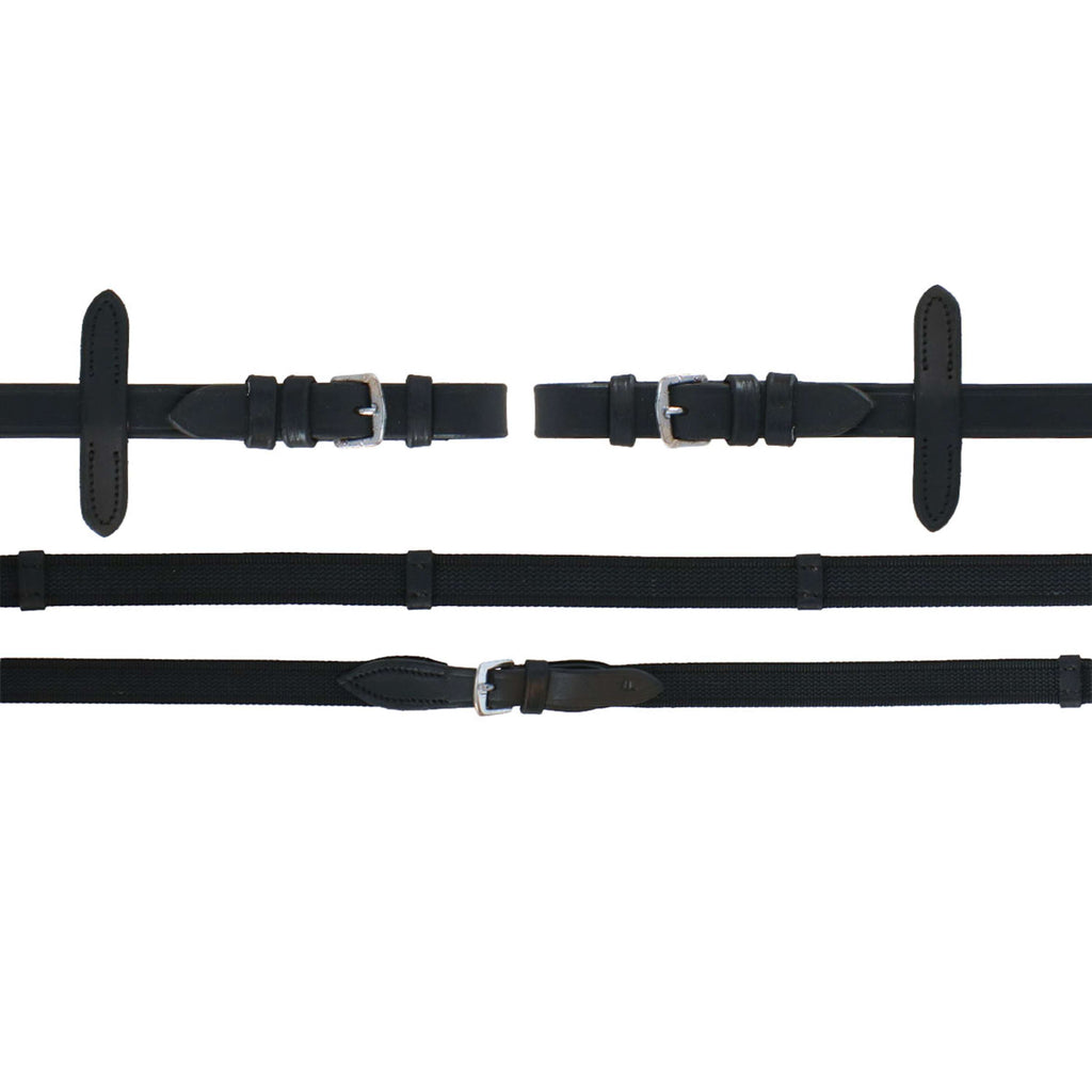 Kerbl Riendas Antideslizantes Negro