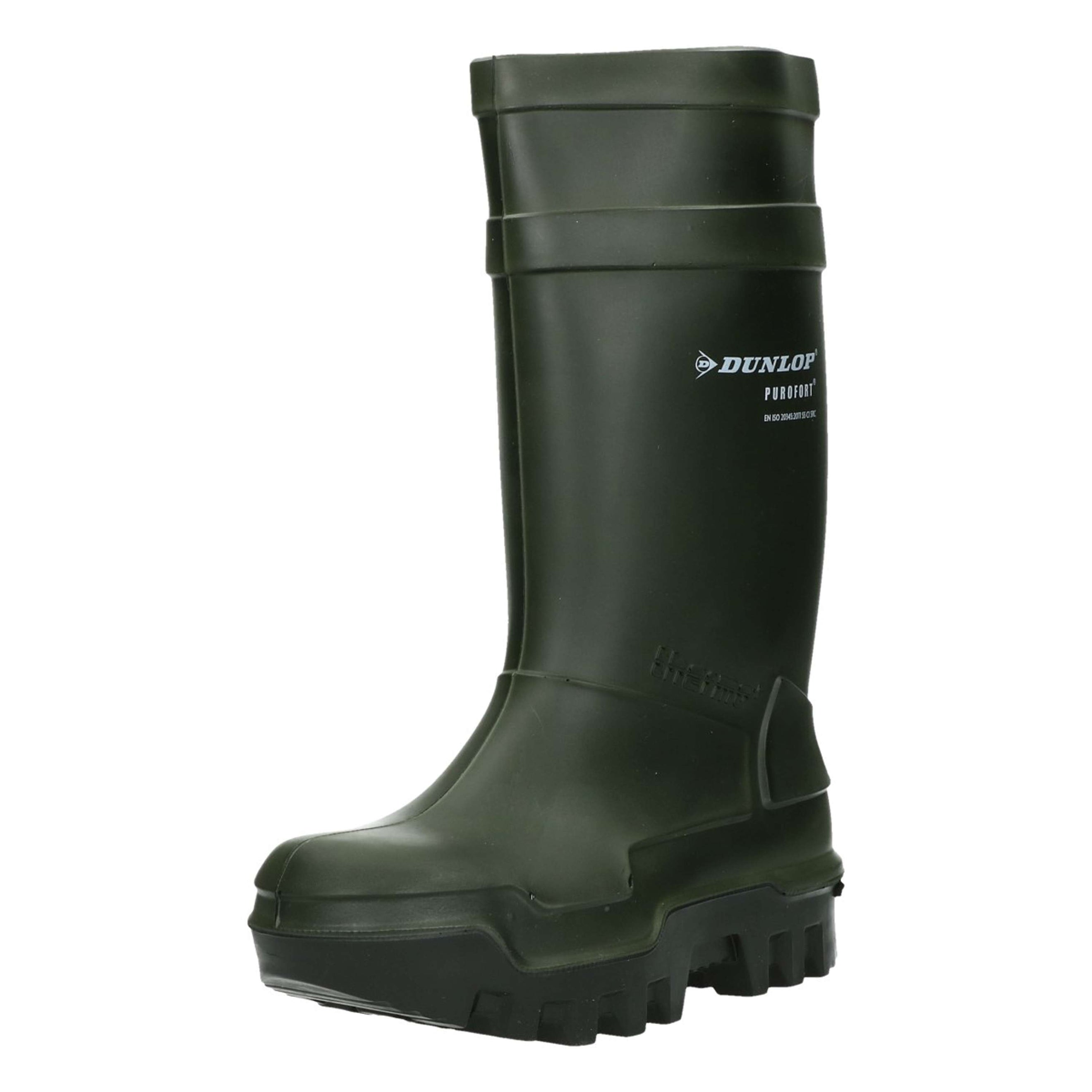 Dunlop Botas Térmicas Verde Negro