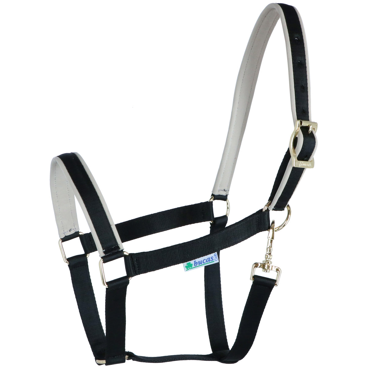 Bucas Cabestro Dublin Foal Black/Silver