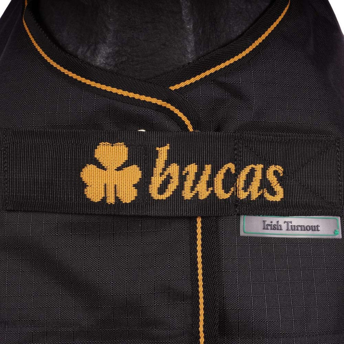 Bucas Irish Turnout Extra High Neck 300g Negro/Oro