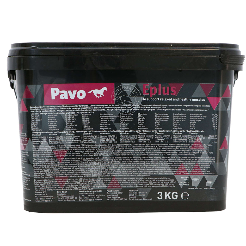 Pavo Suplemento Dietético Eplus