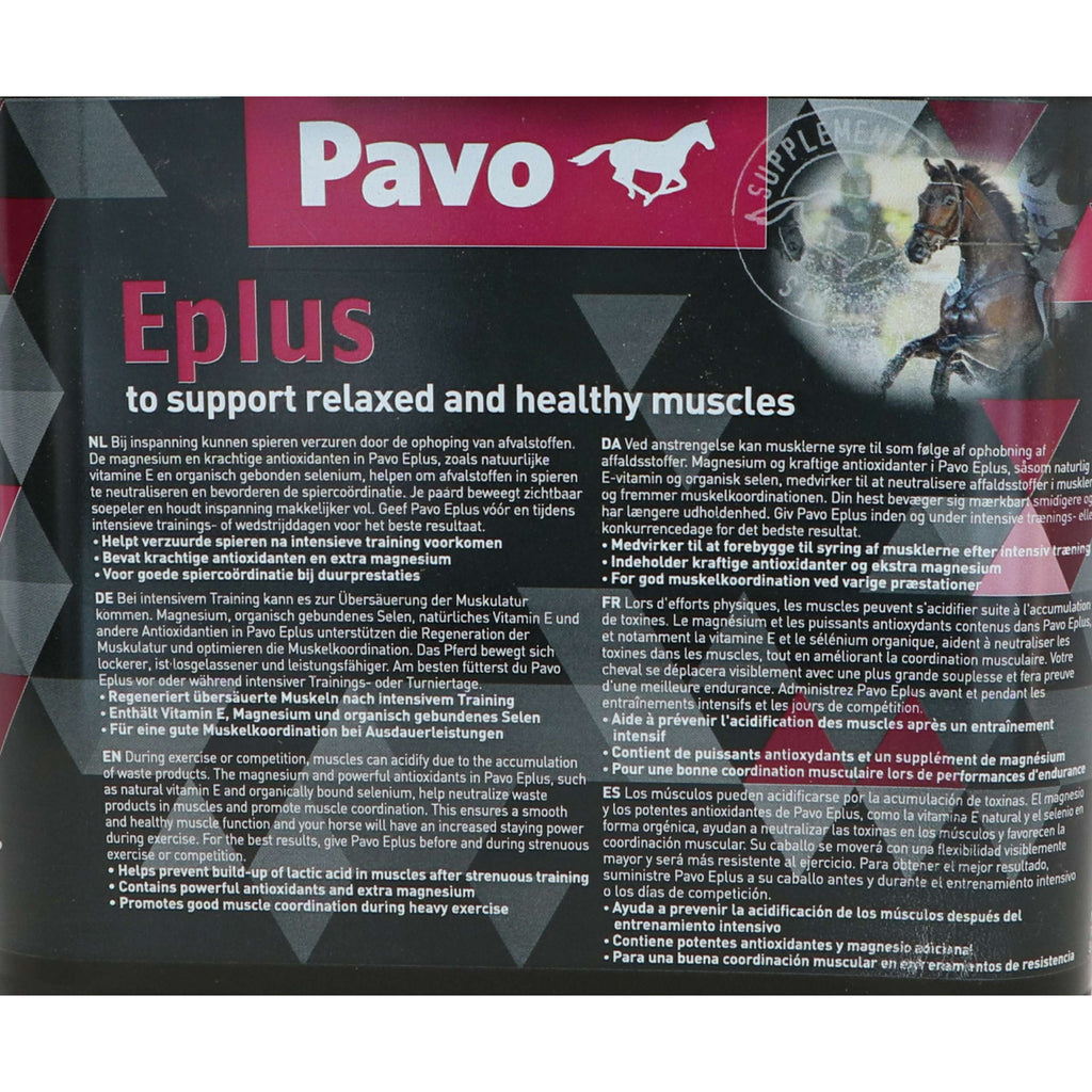 Pavo Suplemento Dietético Eplus