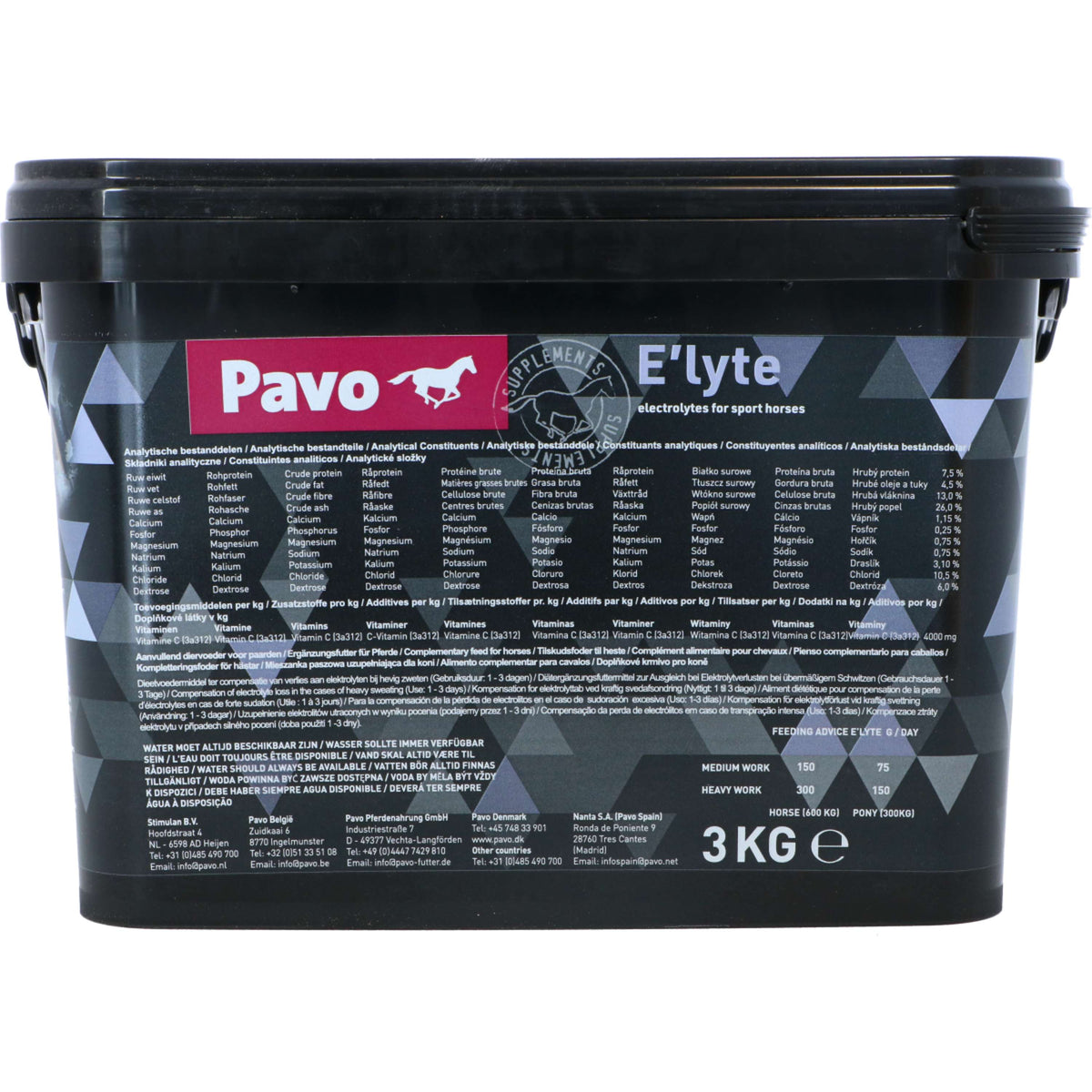 Pavo Suplemento Dietético E'lyte