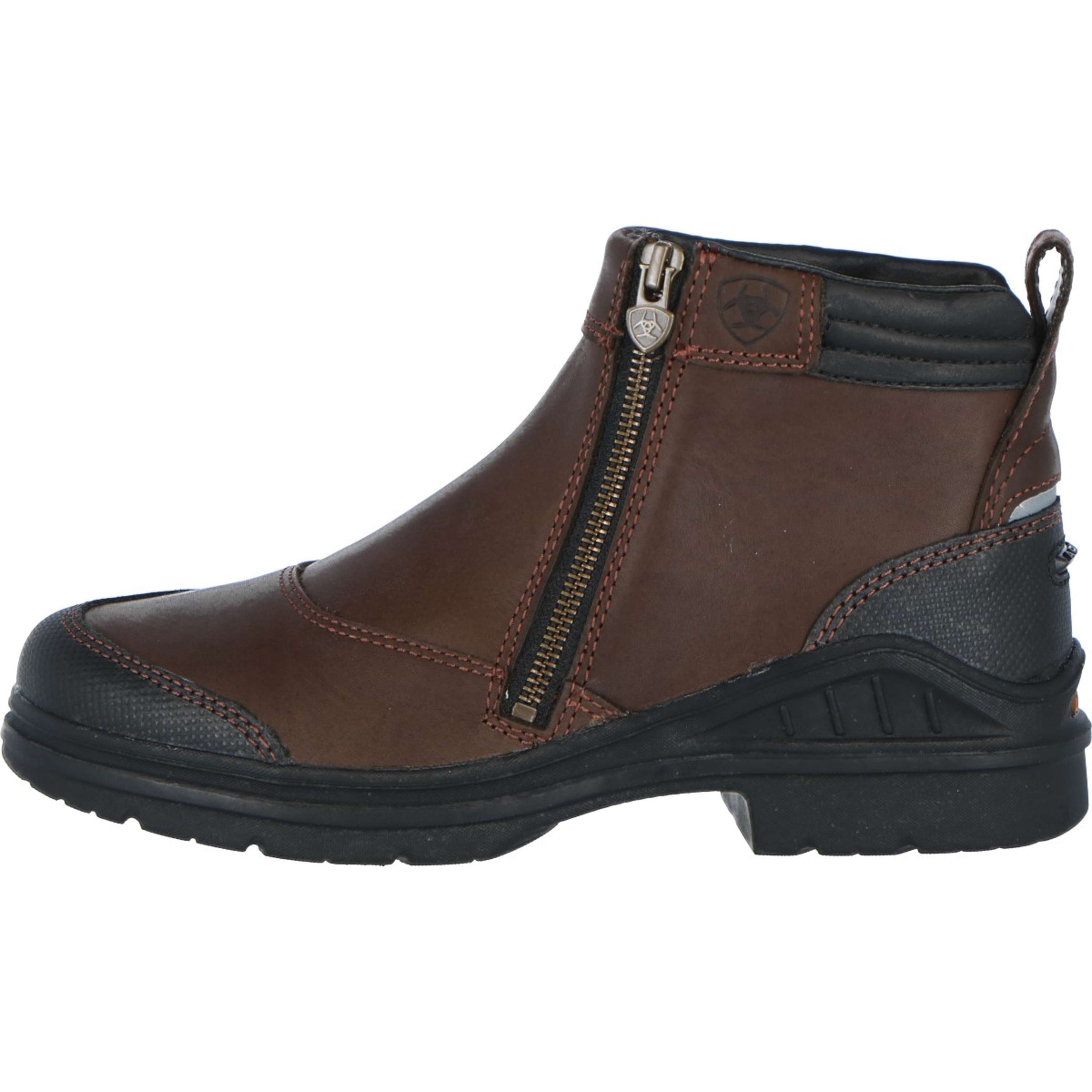 Ariat Botines Jodhpur Barnyard Side Zip Marron oscuro Ariat Botines Jodhpur Barnyard Side Zip Marron oscuro