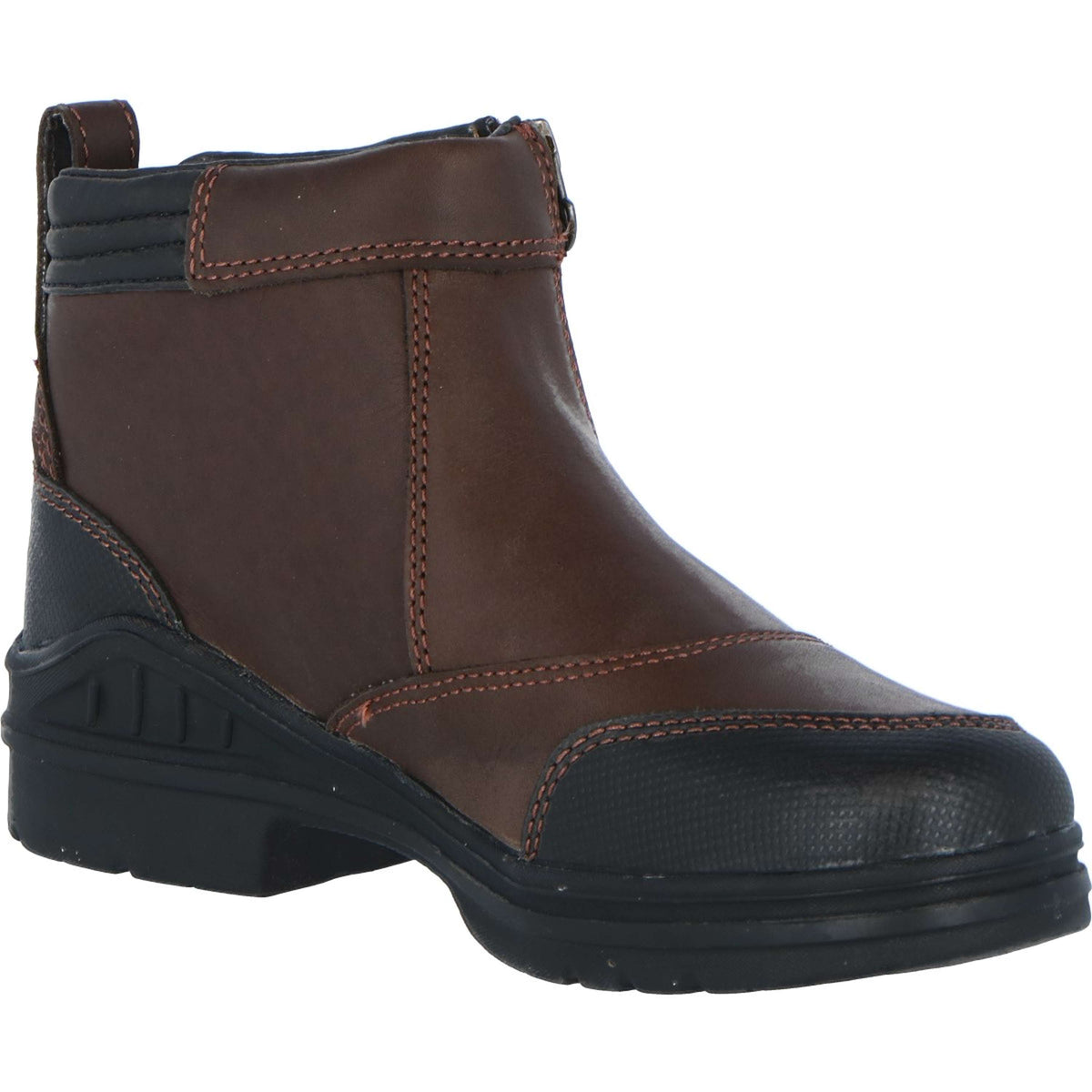 Ariat Botines Jodhpur Barnyard Side Zip Marron oscuro