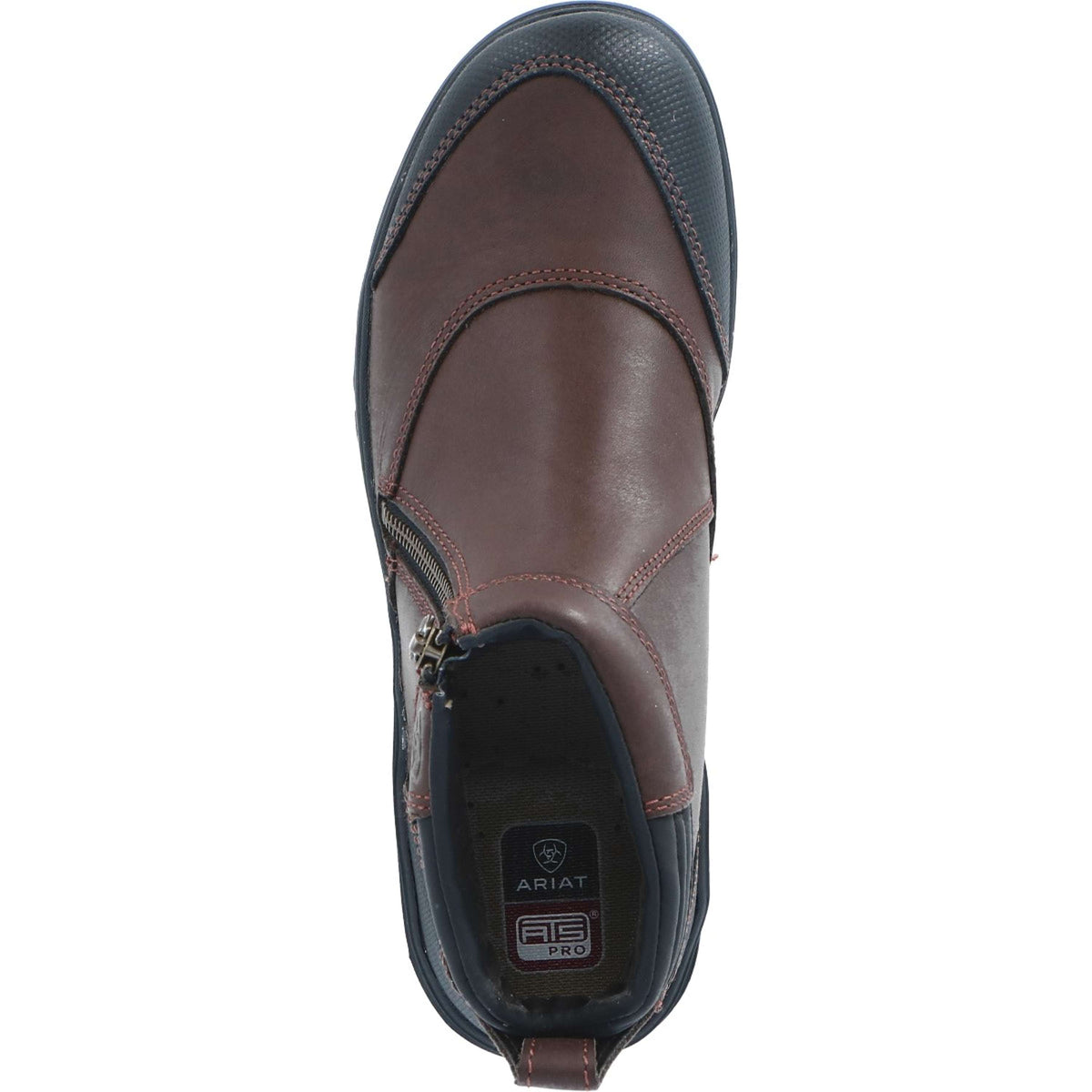 Ariat Botines Jodhpur Barnyard Side Zip Marron oscuro