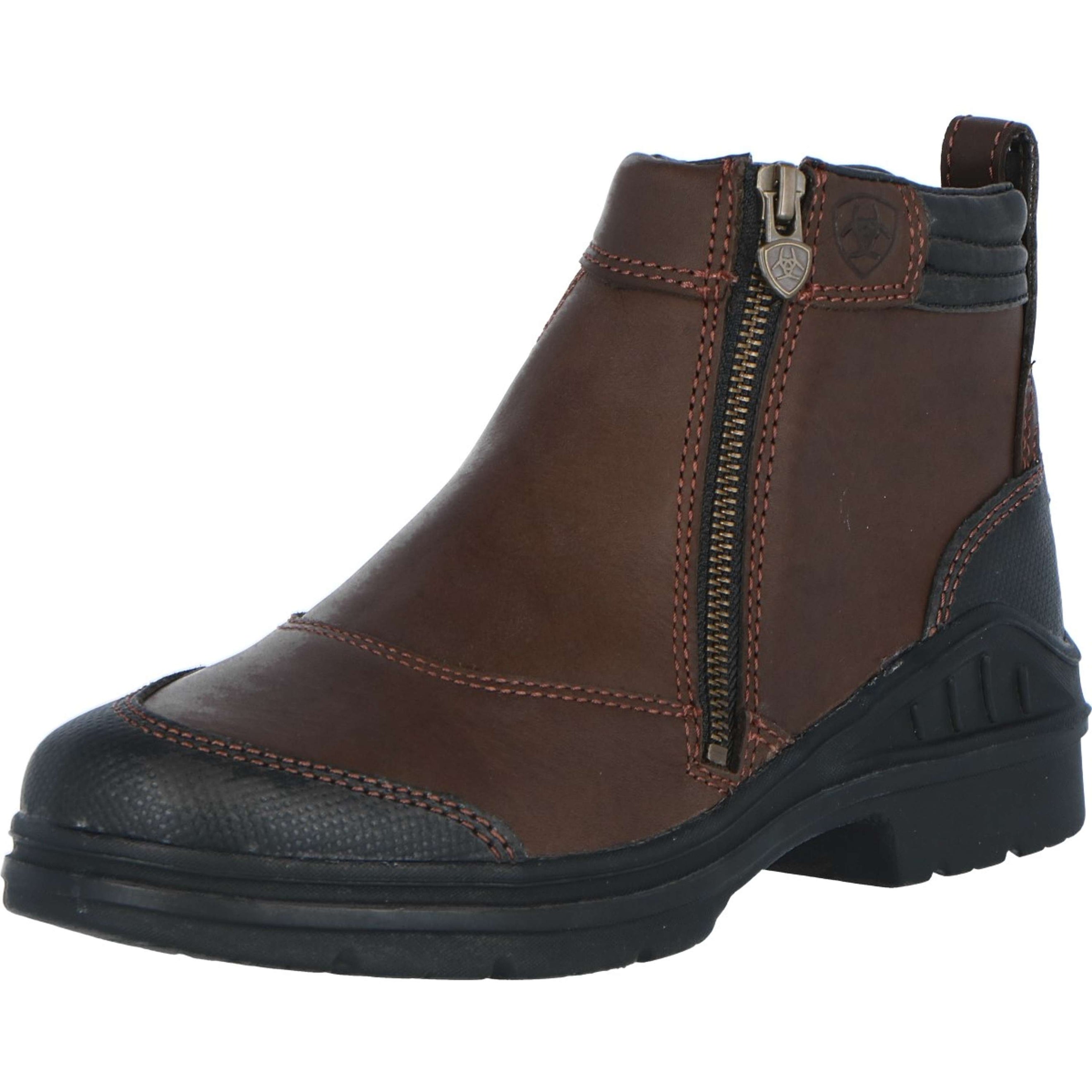 Ariat Botines Jodhpur Barnyard Side Zip Marron oscuro
