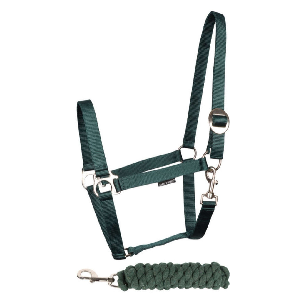 Harry's Horse Juego de Cabestro Initial Verde