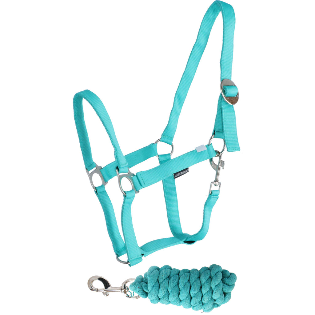 Harry's Horse Juego de Cabestro Initial Turquesa