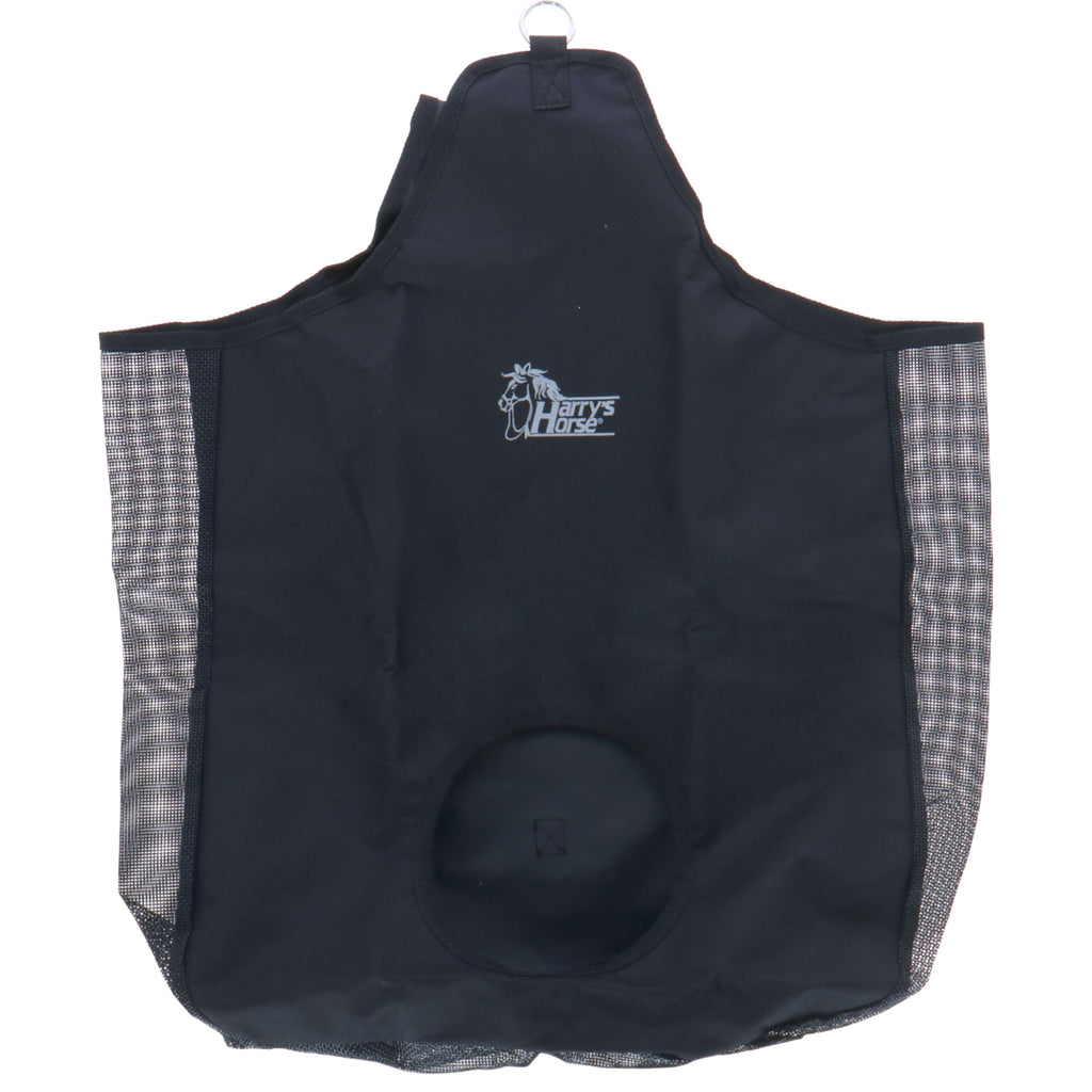 Harry's Horse Bolsa para Heno con Inserto de Malla Negro