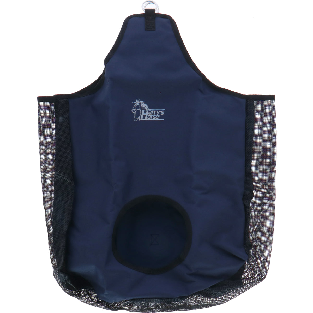 Harry's Horse Bolsa para Heno con Inserto de Malla Navy