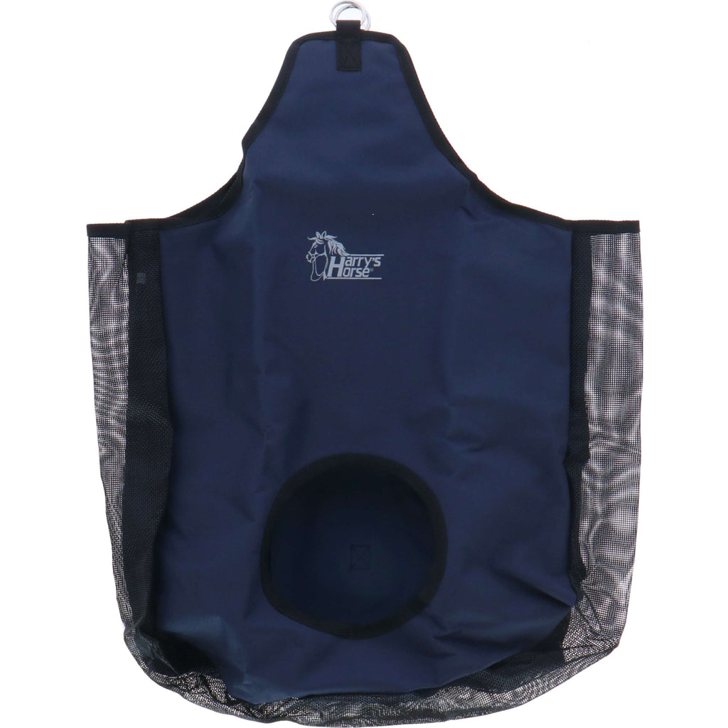 Harry's Horse Bolsa para Heno con Inserto de Malla Navy