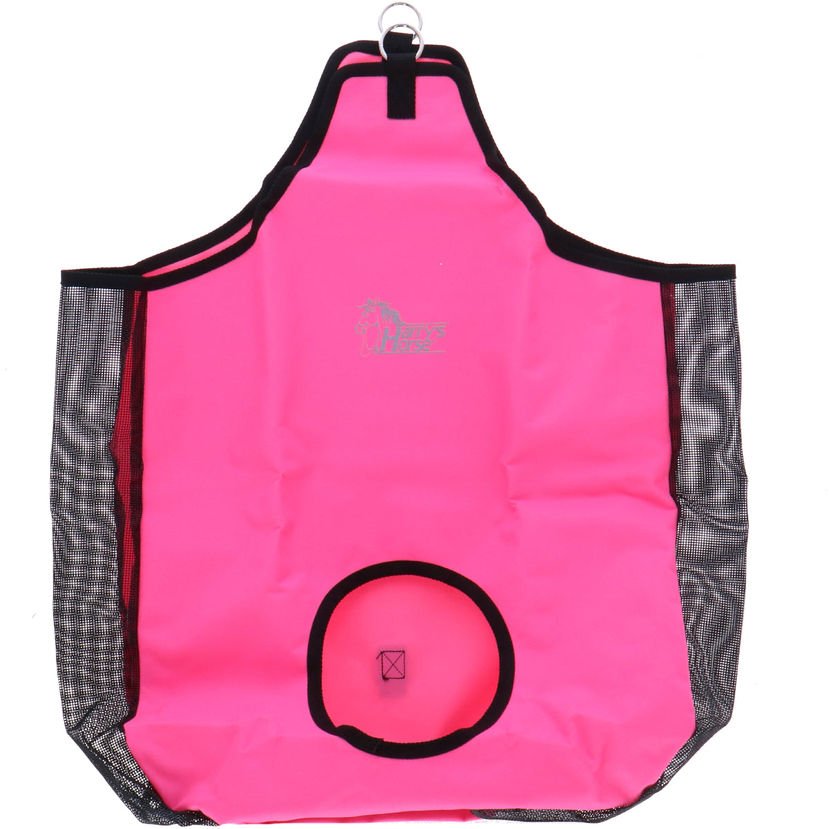 Harry's Horse Bolsa para Heno con Inserto de Malla Rosa