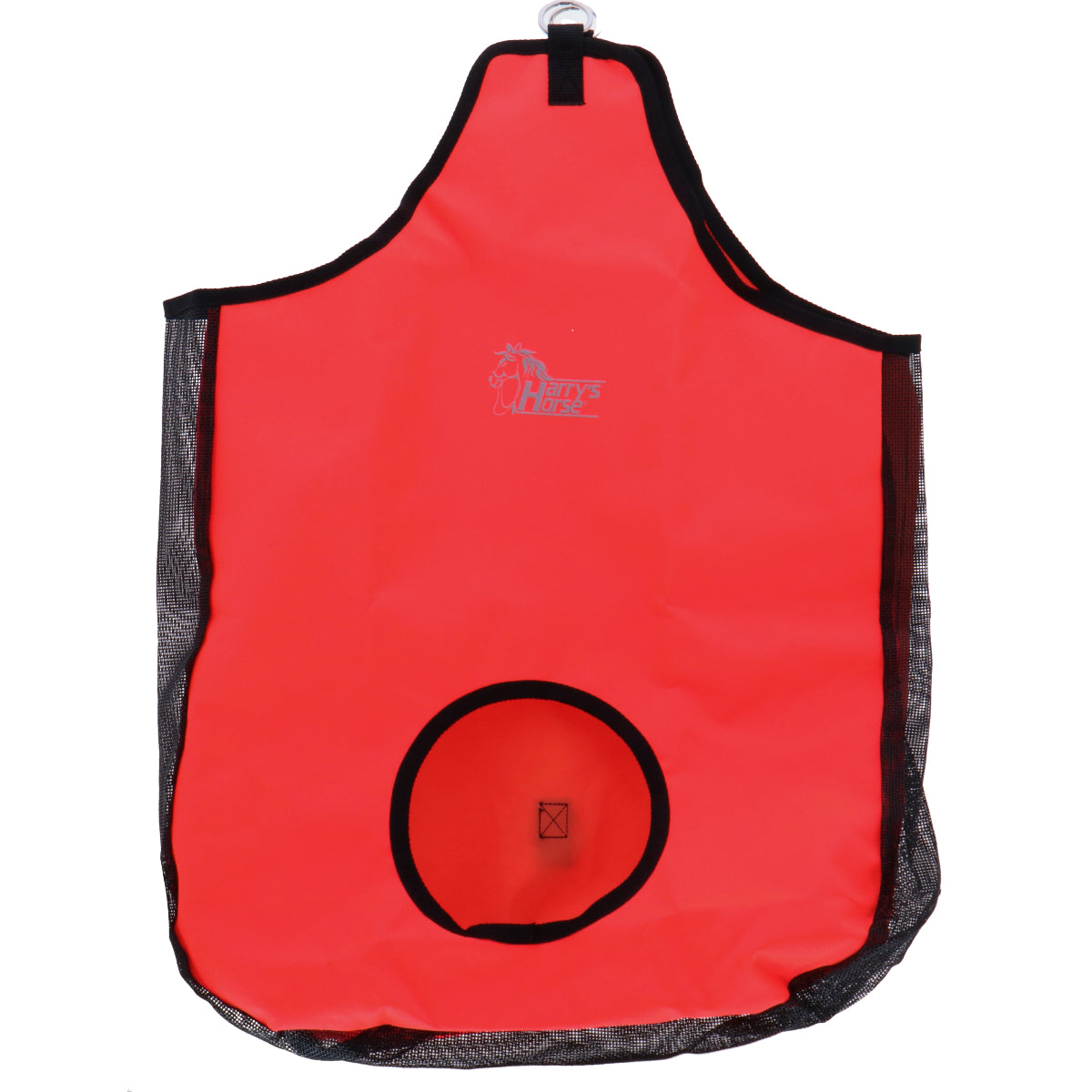Harry's Horse Bolsa para Heno con Inserto de Malla Naranja