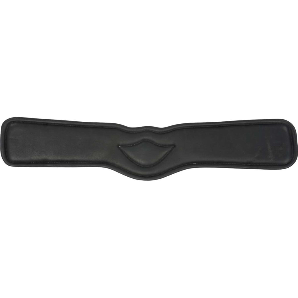 HORKA Cincha de doma Cuero Negro/Plata
