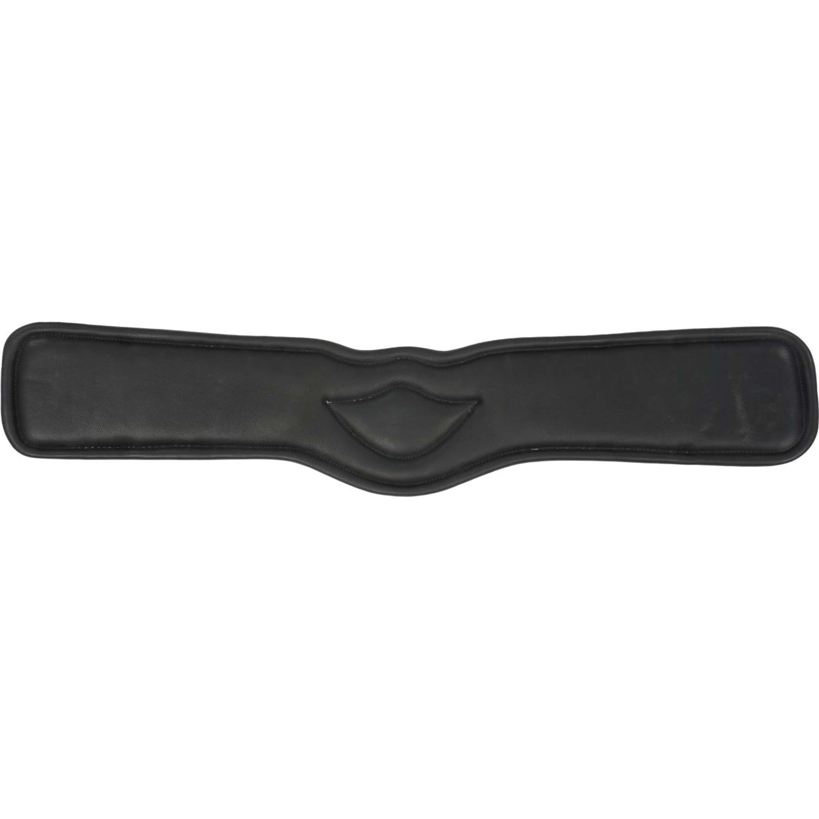 HORKA Cincha de doma Cuero Negro/Plata