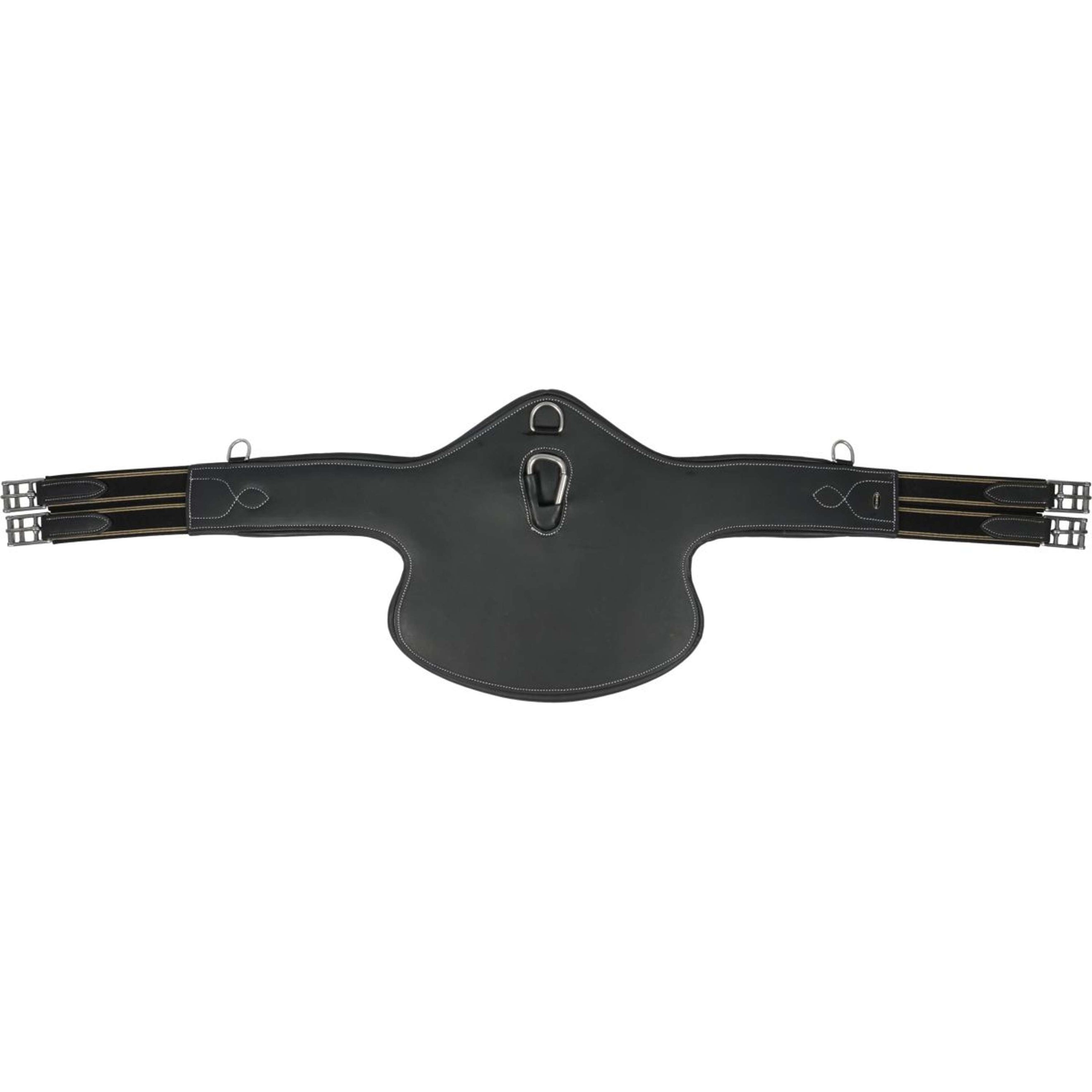 HORKA Cincha con protector abdominal Negro/Plata HORKA Cincha con protector abdominal Negro/Plata