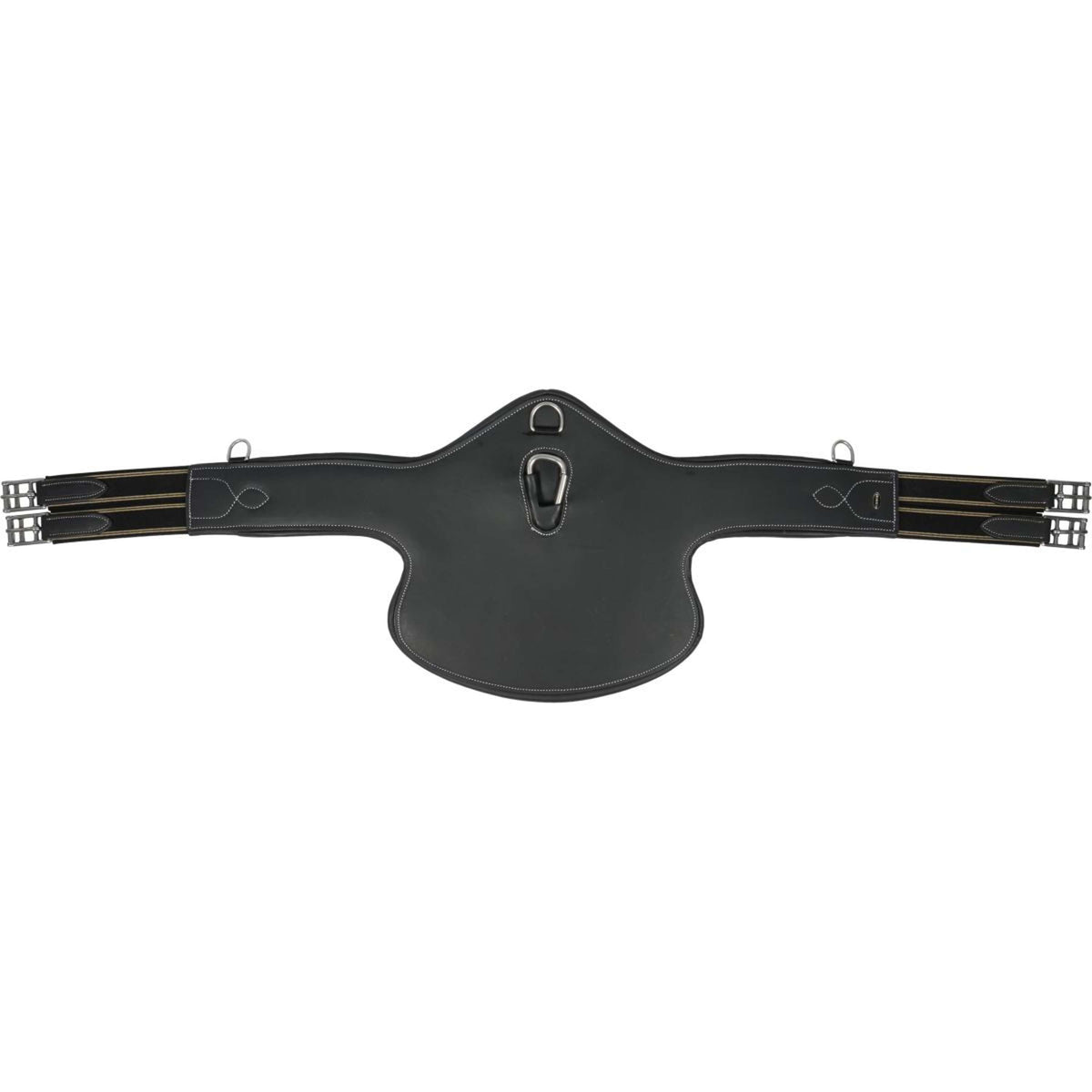 HORKA Cincha con protector abdominal Negro/Plata