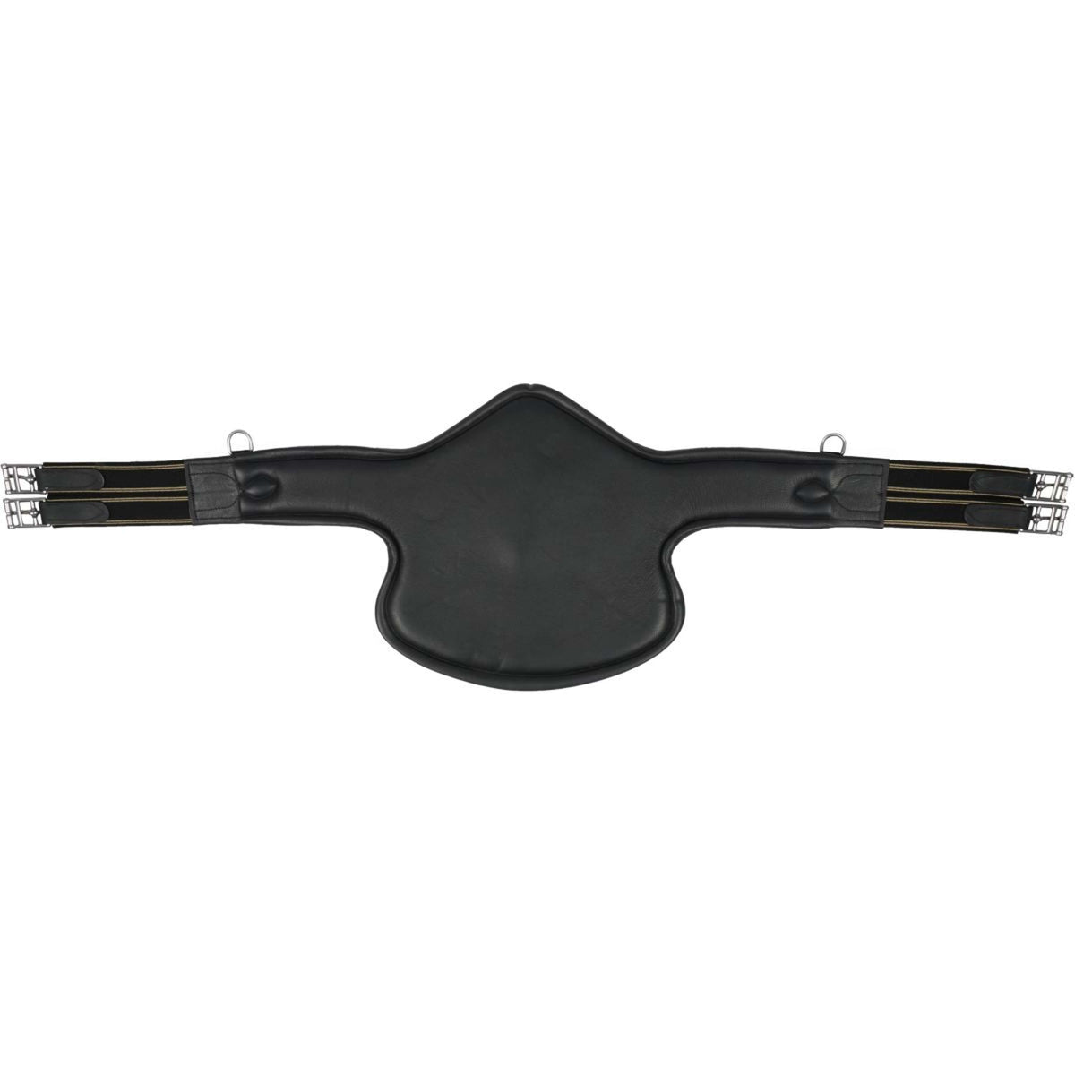 HORKA Cincha con protector abdominal Negro/Plata