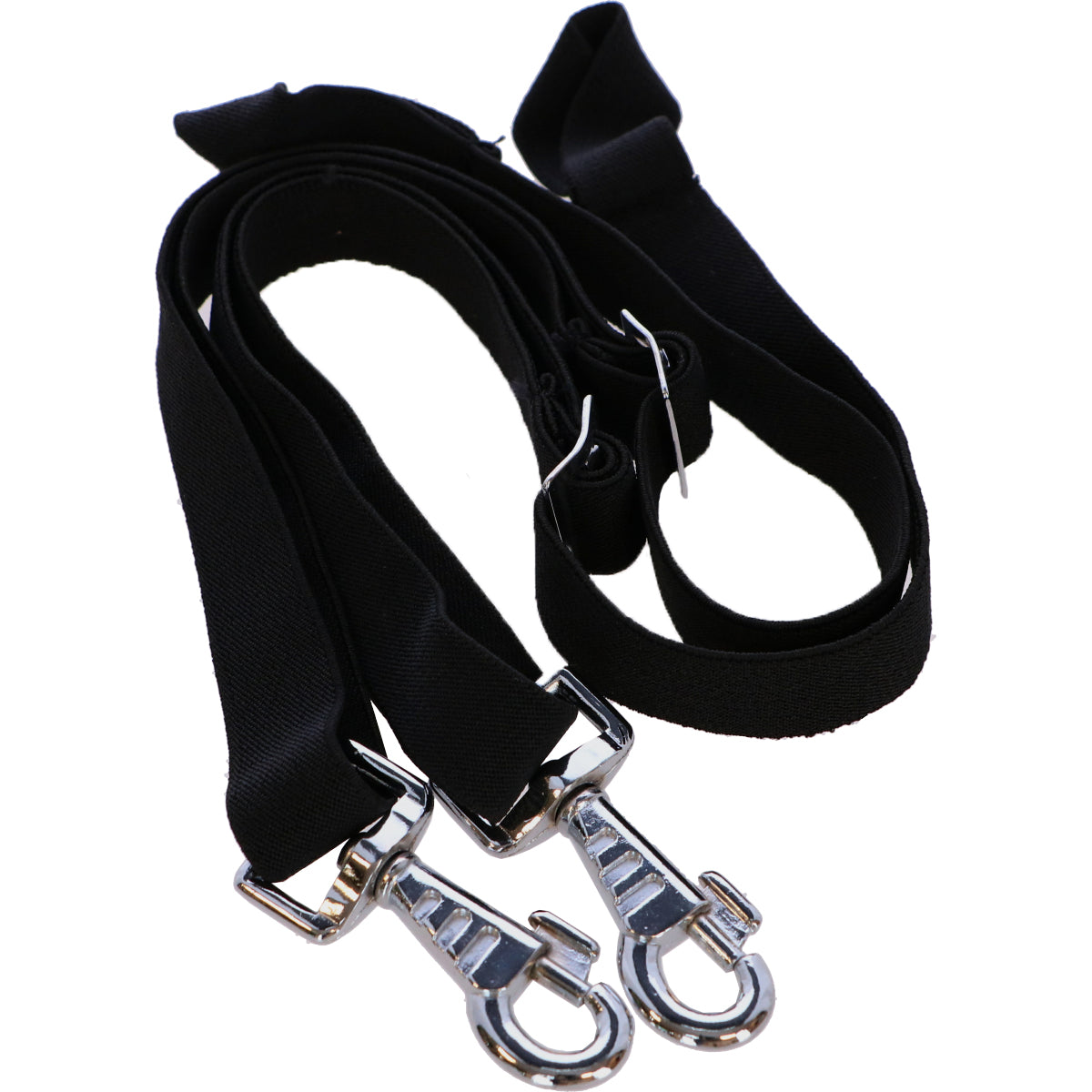 HORKA Correas para Piernas Elastisch per Paar Negro