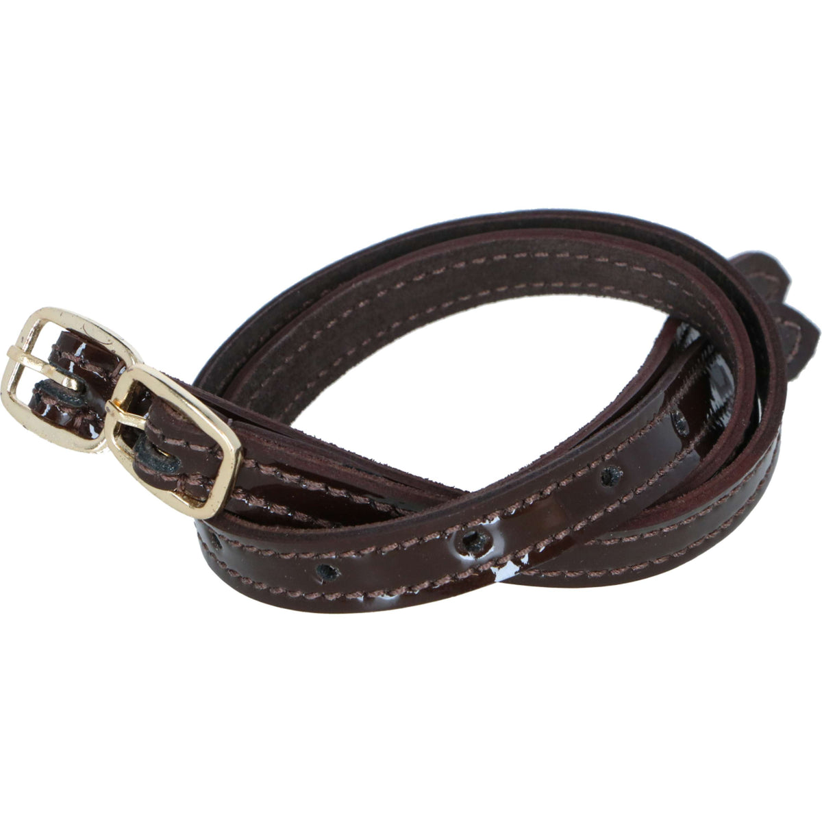 HORKA Correa para espuelas Marron/oro