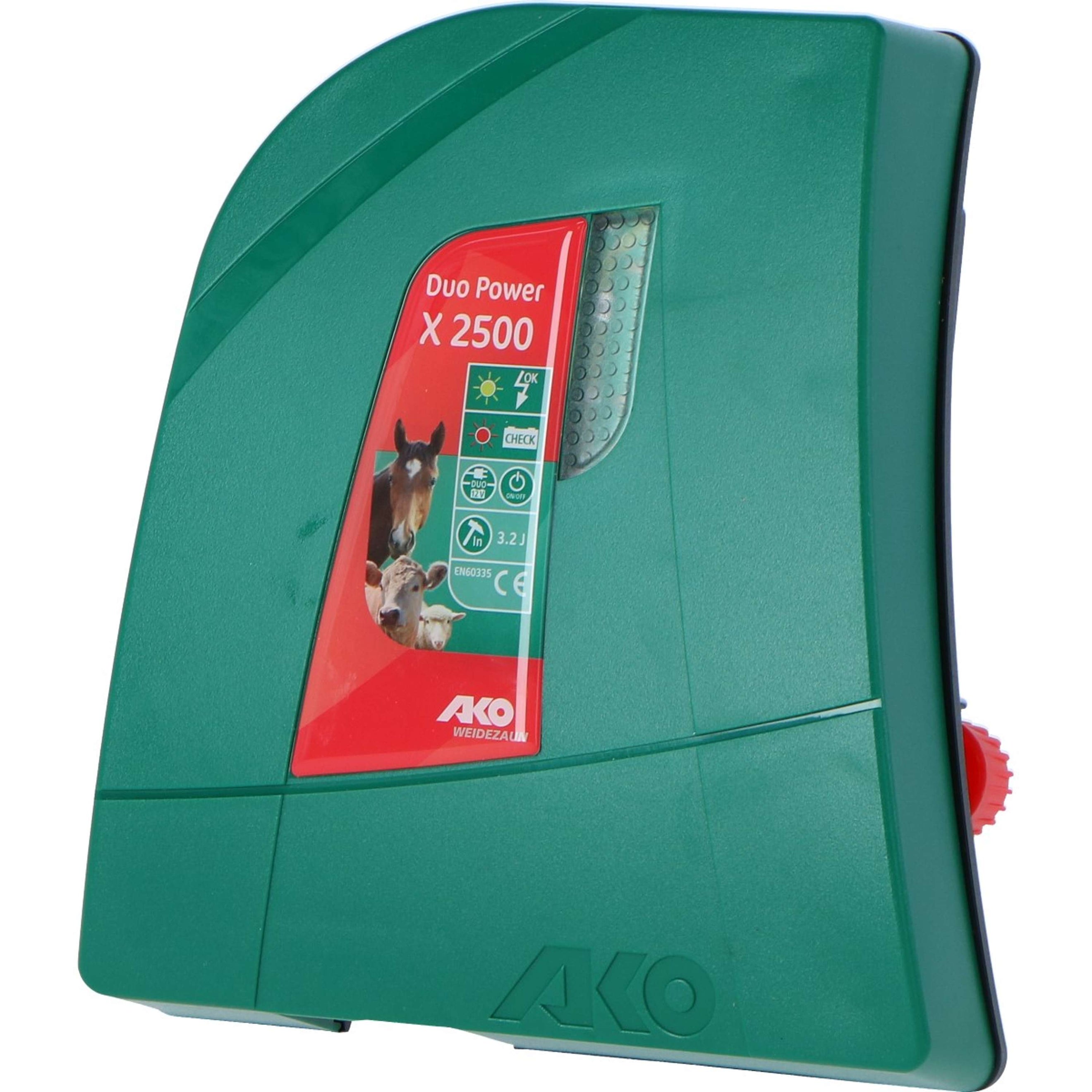 Ako Dispositivo de cerca eléctrica Duo Power X2500 2,0 Joule Ako Dispositivo de cerca eléctrica Duo Power X2500 2,0 Joule