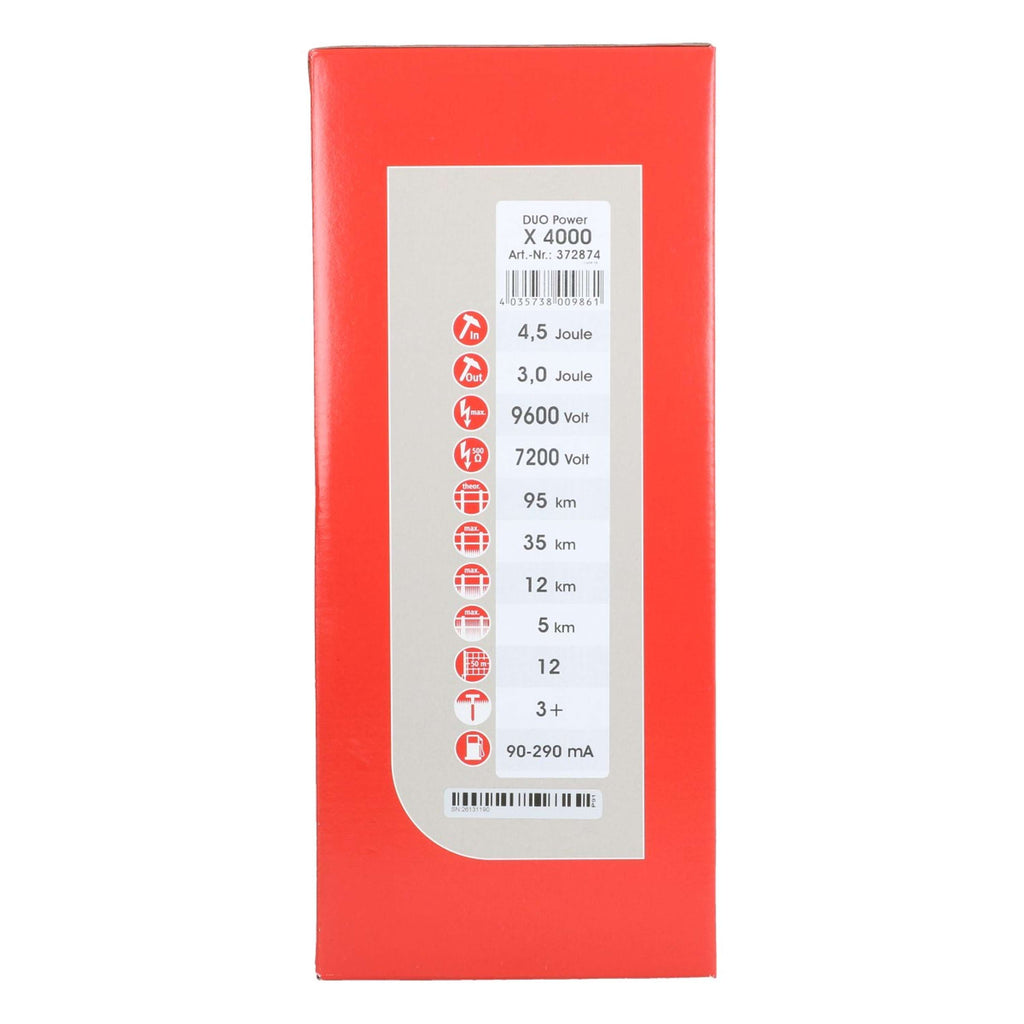 Ako Dispositivo de cerca eléctrica Duo Power X4000 3,0 Joule