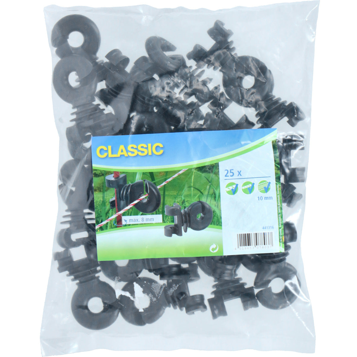 Ako Isolator para Poste de Acero Redondo