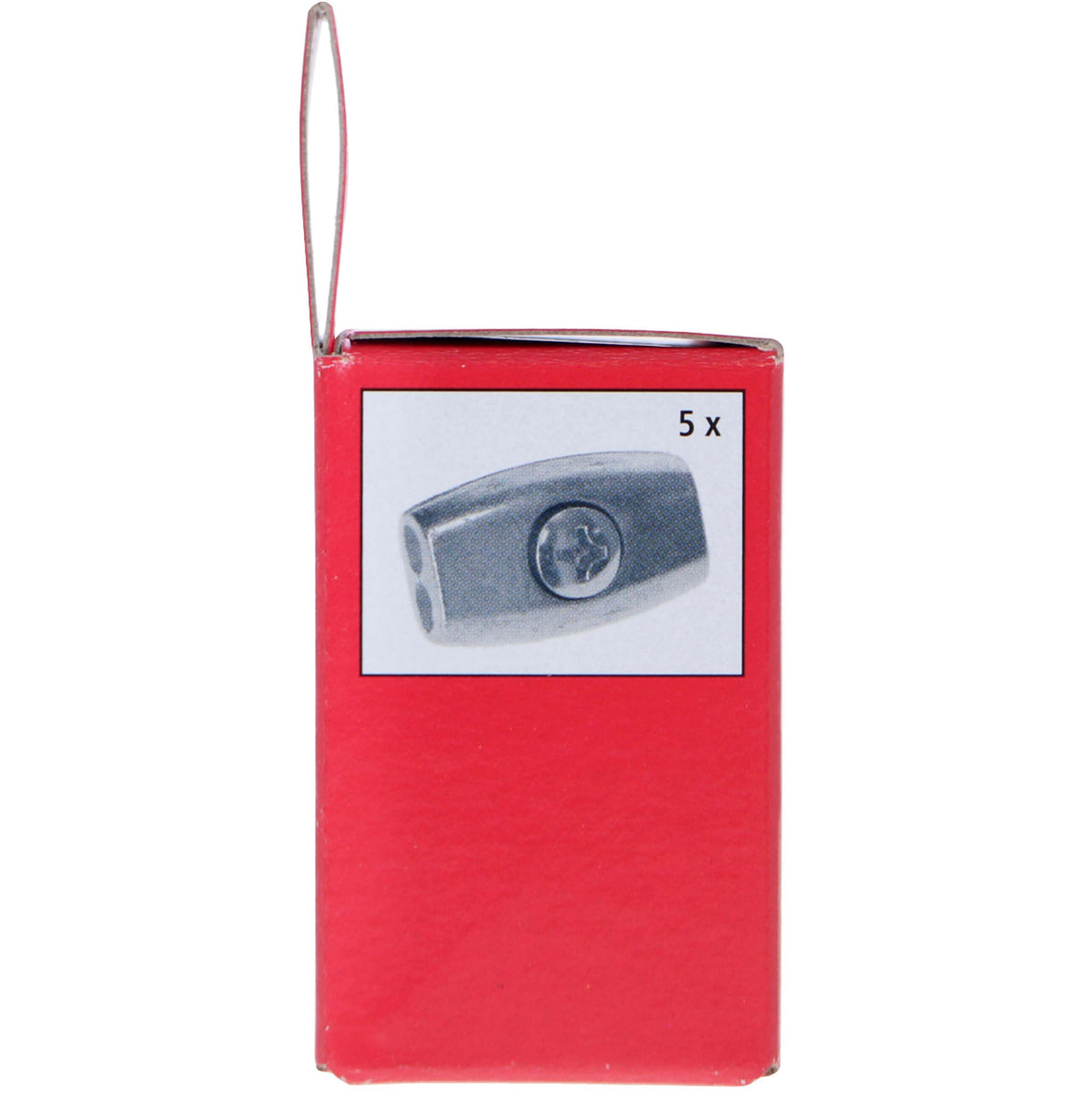 Ako Abrazadera para Cuerda Galvanizada 2,5mm 5 Unidades