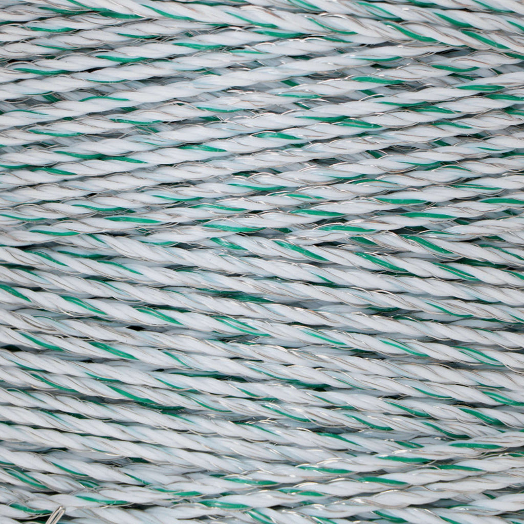 Ako Alambre para Cercas Premiumline Blanco/Verde