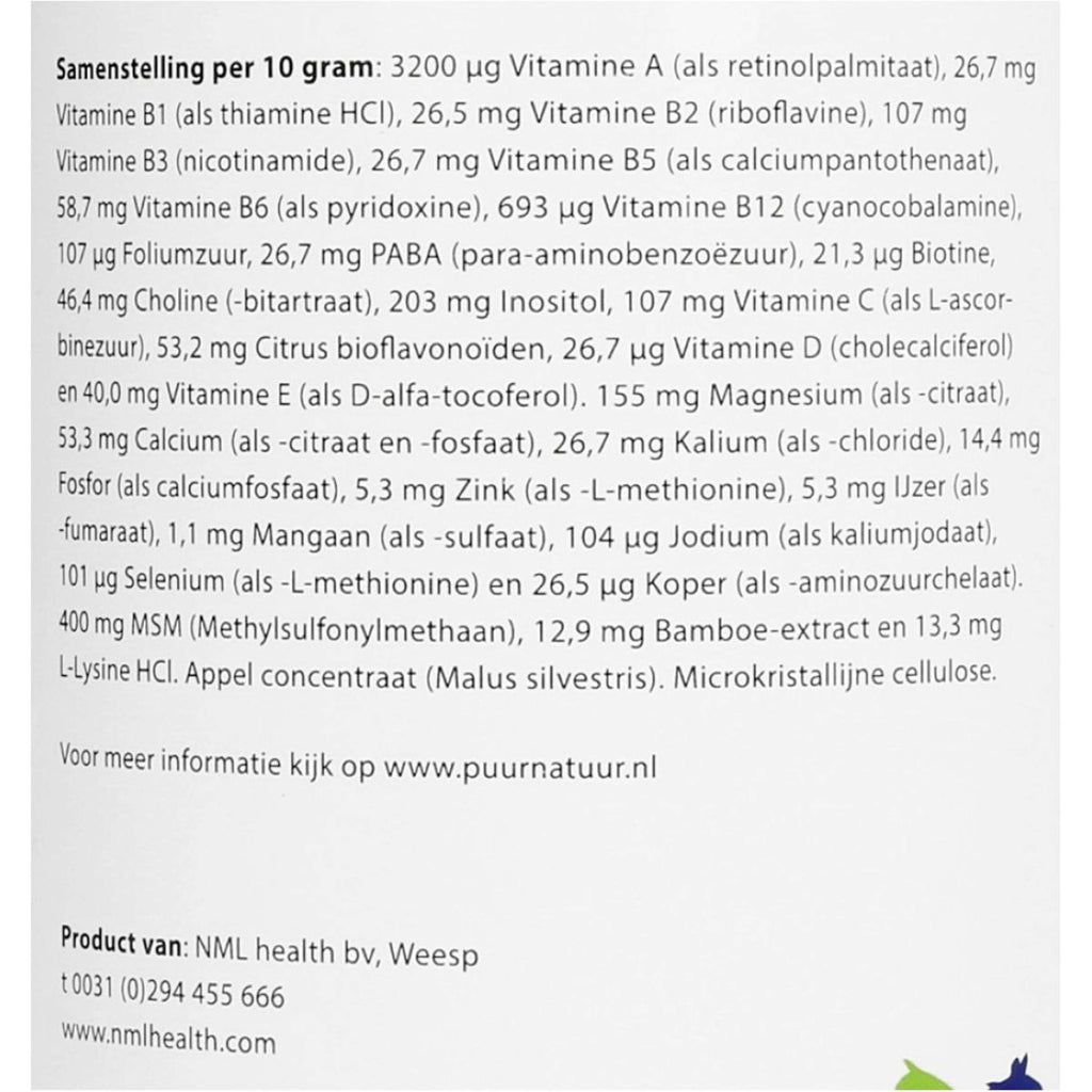 PUUR Vitaminas Minerales Caballo y Pony
