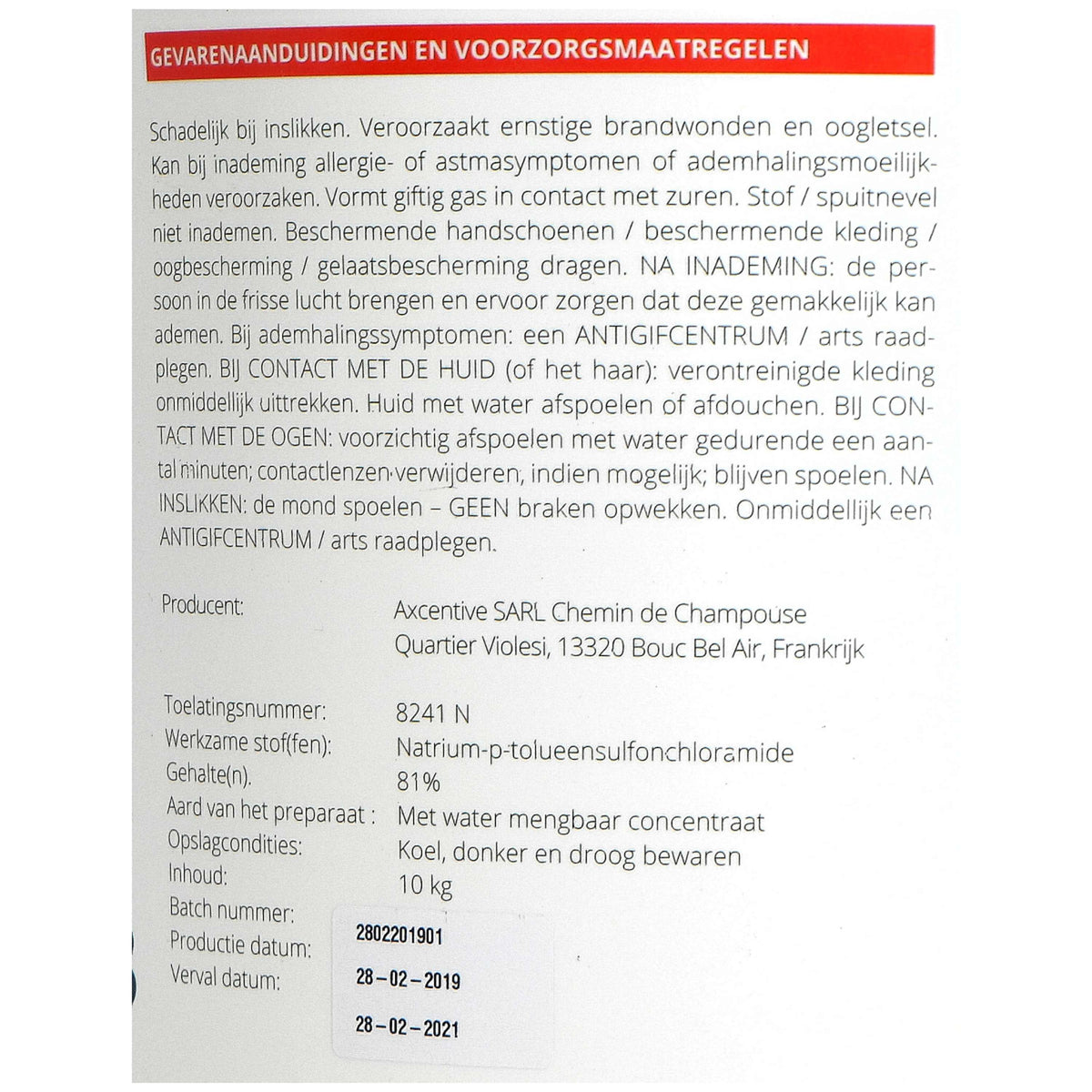 Halamid-d Desinfectante